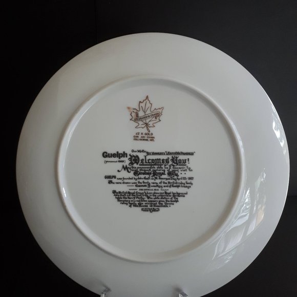 RARE City of Guelph, Ontario New collector's plate - Picture 3 of 9